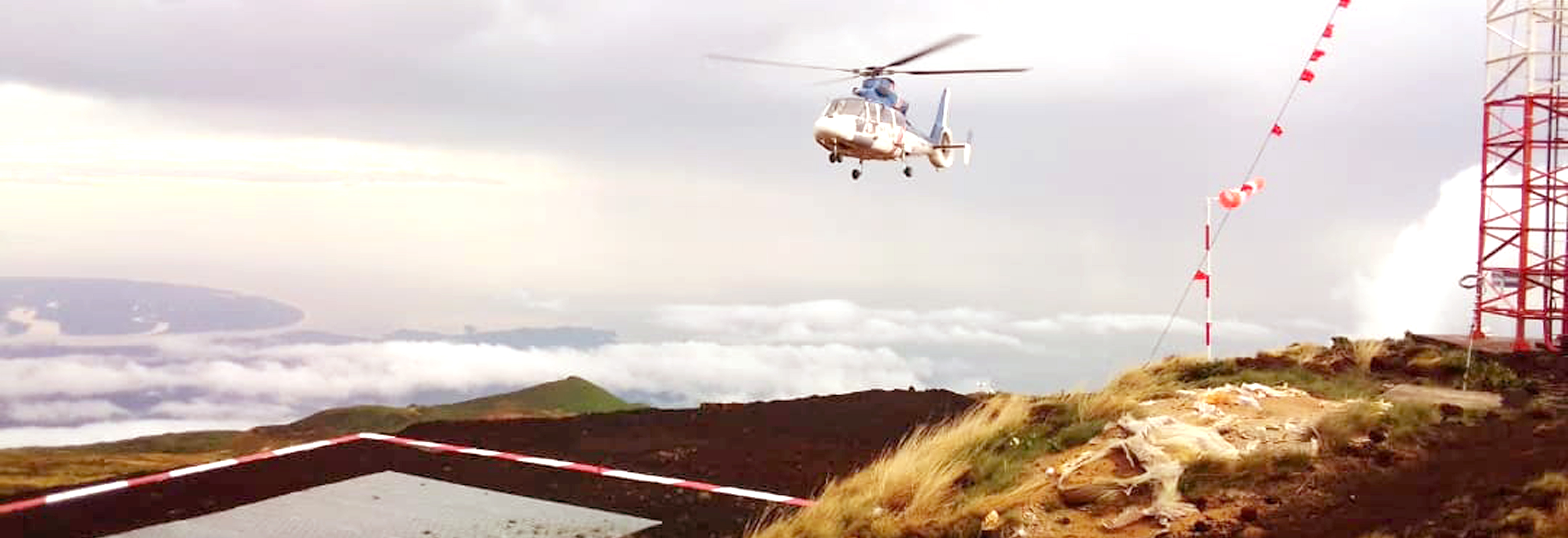 Addax Petroleum Gives Mount Cameroun Its First Heliport.